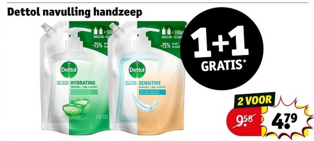 Dettol navulling handzeep