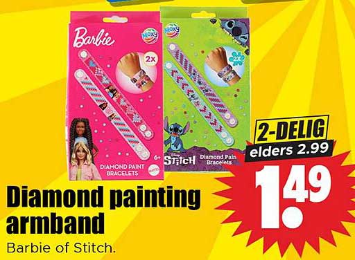 Diamond painting armband