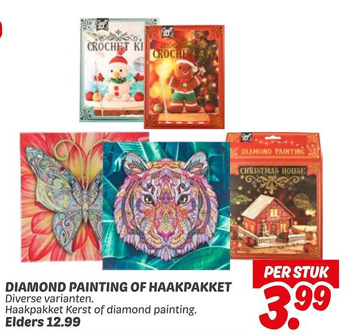 DIAMOND PAINTING OF HAAKPATKET
