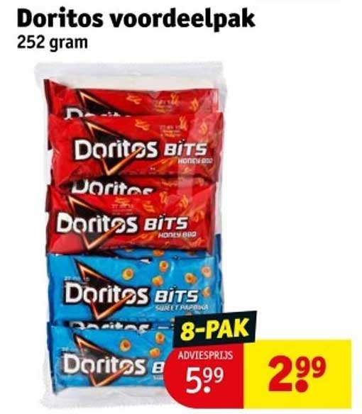 Doritos voordeelpak 252 gram