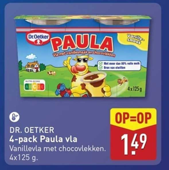 DR. OETKER 4-pack Paula vla