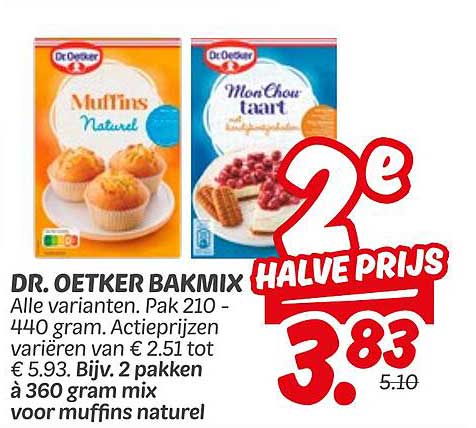 Dr. Oetker Bakmix