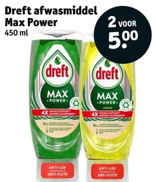 Dreft afwasmiddel Max Power