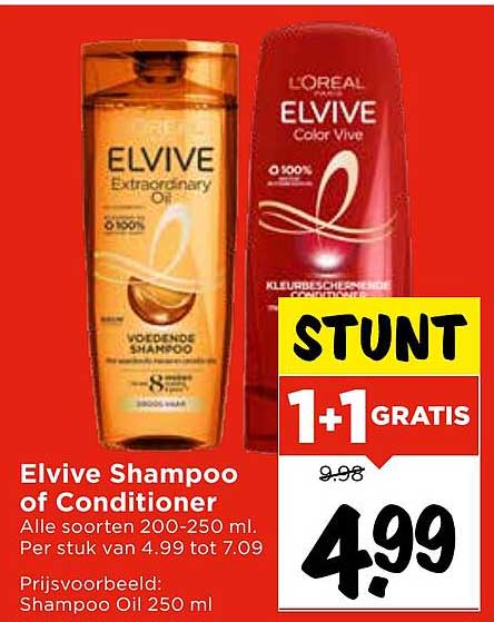 Elvive Shampoo of Conditioner
