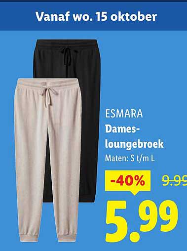ESMARA Dames-loungebroek