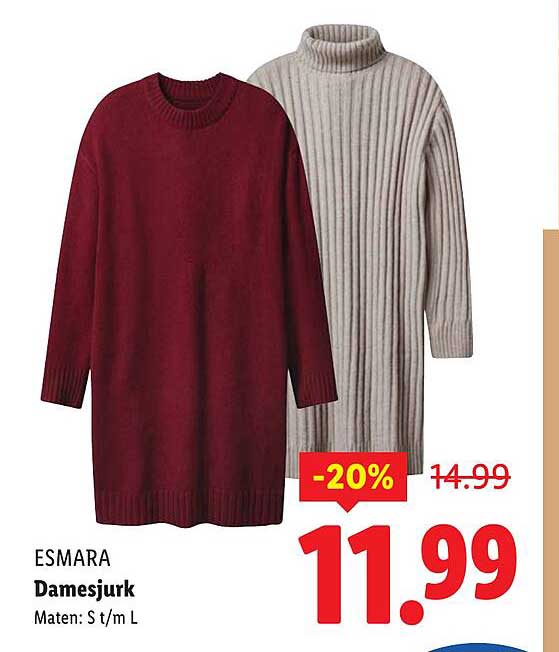 ESMARA Damesjurk