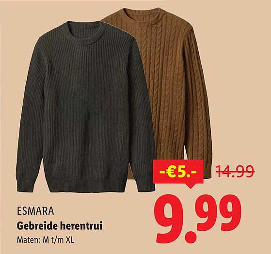 Esmara Gebreide herentrui