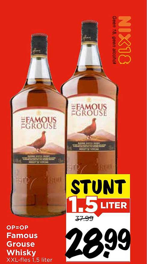 Famous Grouse Whisky XXL-fles 1,5 liter