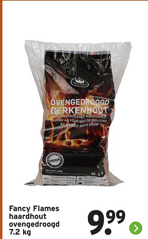 Fancy Flames haardhout ovent gedroogd 7.2 kg