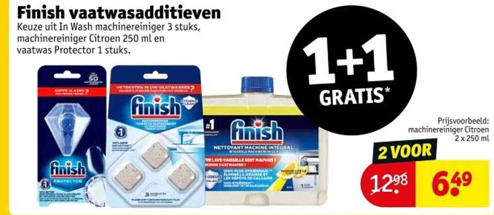 Finish vaatwasadditieve