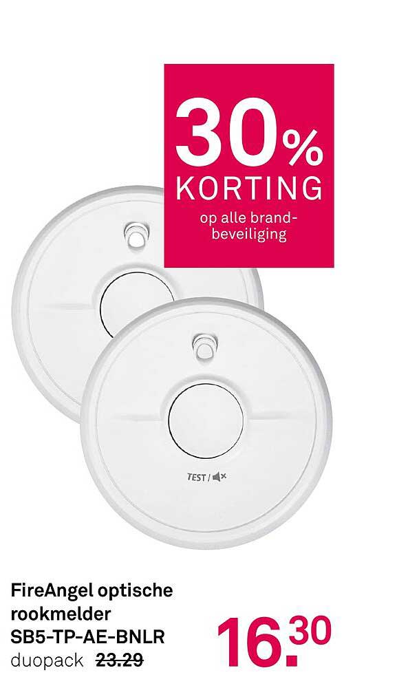 FireAngel optische rookmelder SB5-TP-AE-BNLR