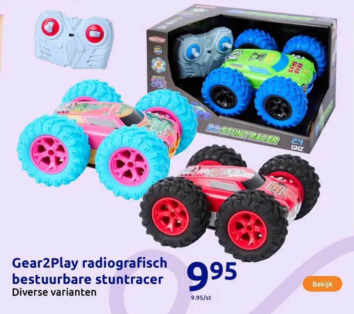 Gear2Play radiografisch bestuurbare stunt racer