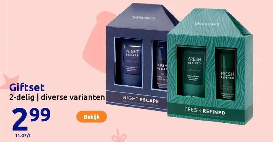 Giftset 2-delig | diverse varianten