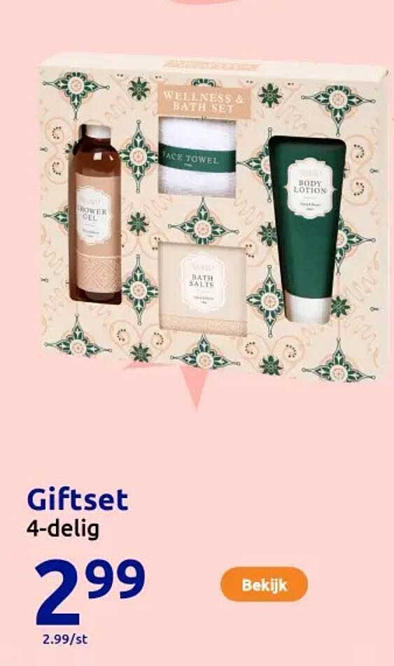 Giftset 4-delig