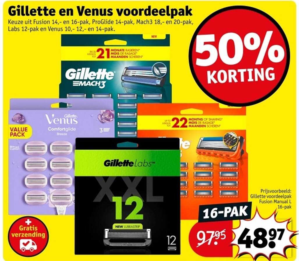 Gillette en Venus voordeelpak
