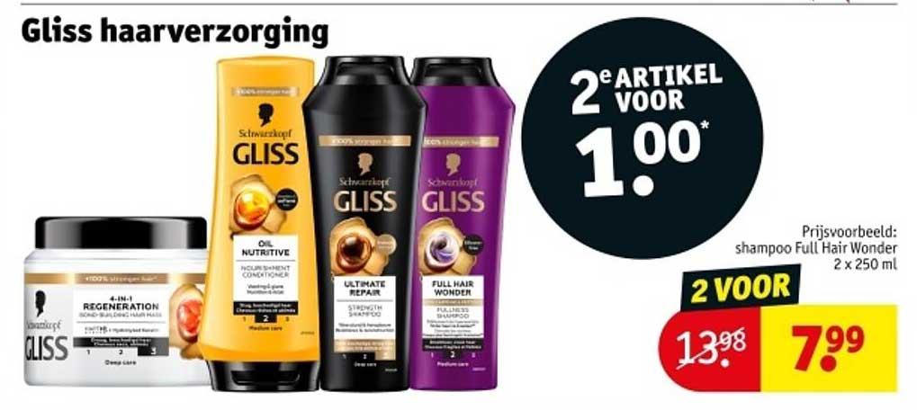 Gliss haarverzorging
