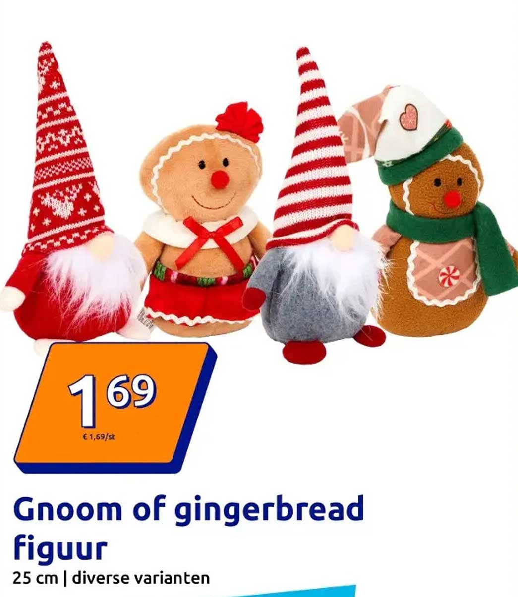 Gnoom of gingerbread figuur