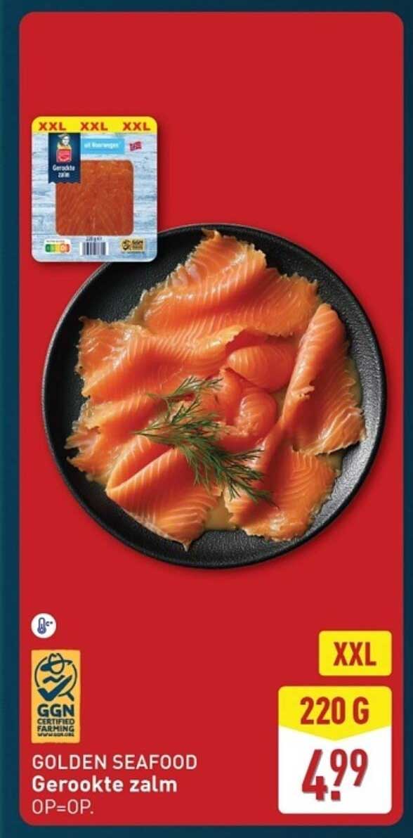 GOLDEN SEAFOOD Gerookte zalm