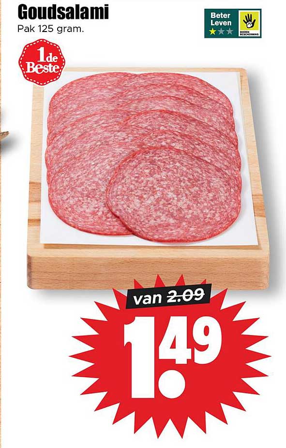 Goudsalami Pak 125 gram