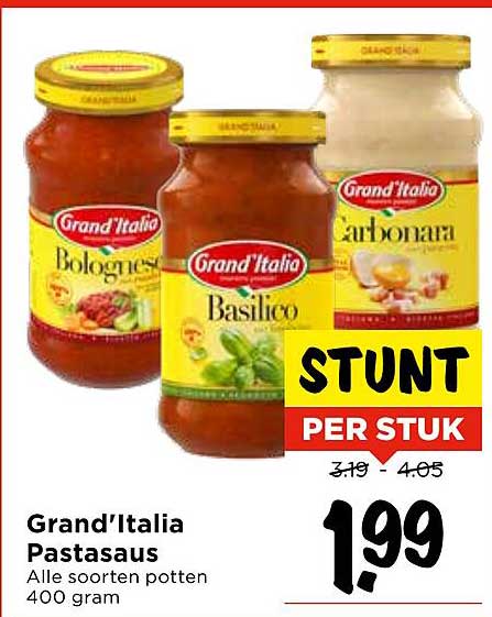 Grand’Italië Pastasaus