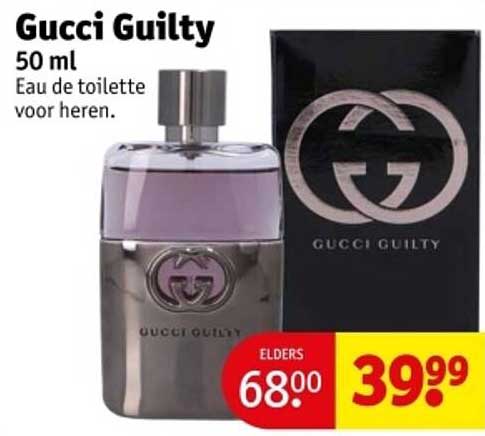 Gucci Guilty 50 ml Eau de toilette voor heren.