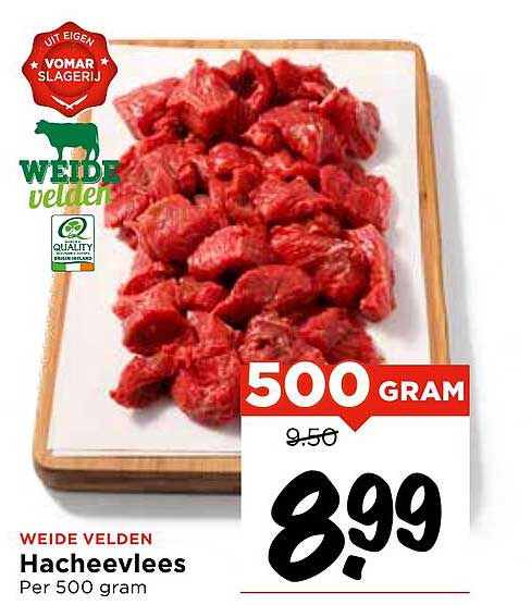 Hacheevlees Per 500 gram