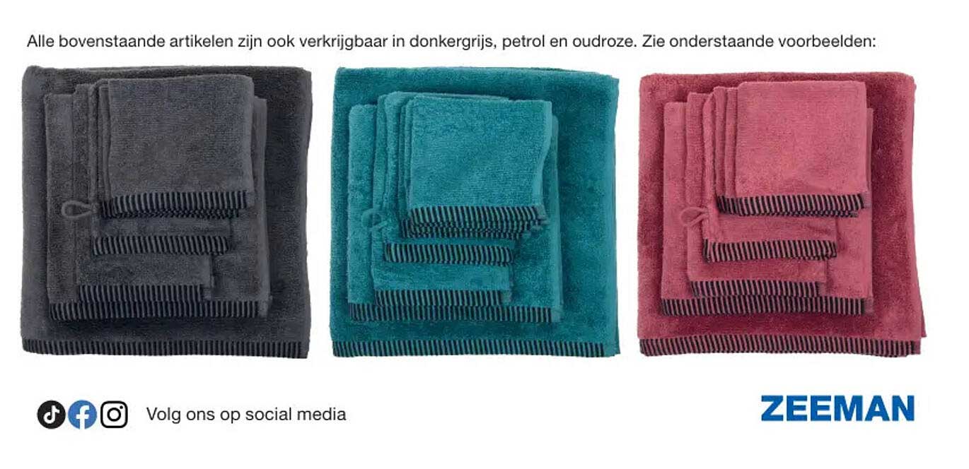Handdoeken en Washandjes