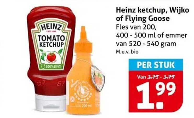 Heinz ketchup, Wijko of Flying Goose