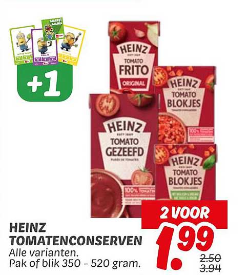 HEINZ TOMATENCONSERVEREN