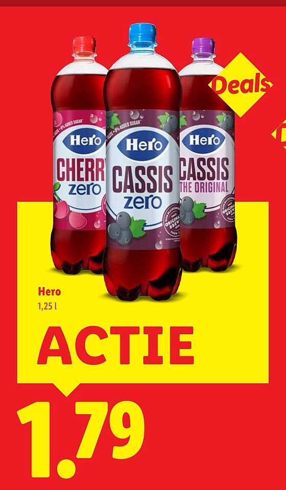 Hero Cassis 1,25 L