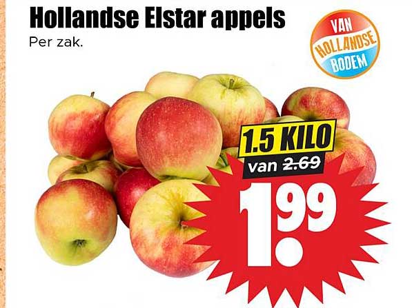 Hollandse Elstar appels