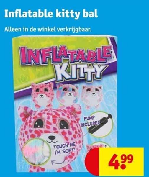 Inflatable kitty bal