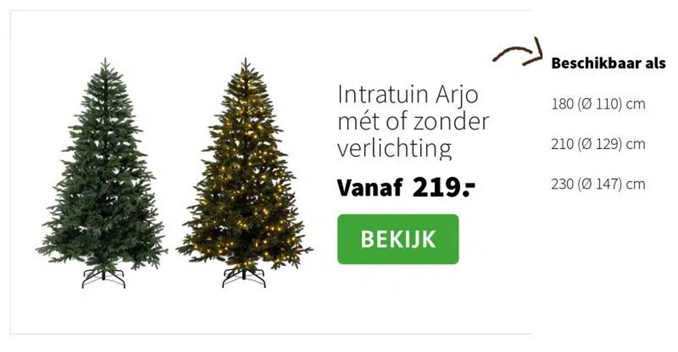 Intratuin Arjo mét of zonder verlichting