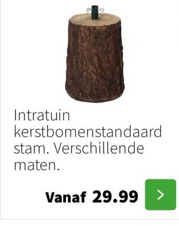 Intratuin kerstbomenstandaard stam. Verschillende maten.