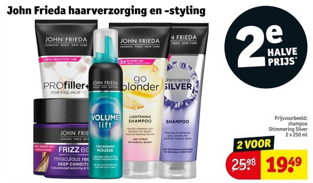 John Frieda haarverzorging en -styling