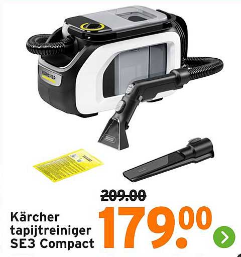 Kärcher tapijtreiniger SE3 Compact