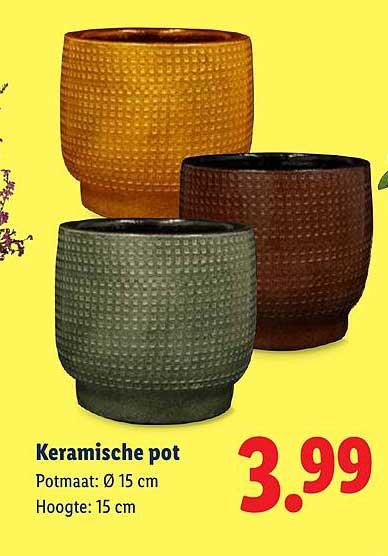 Keramische pot