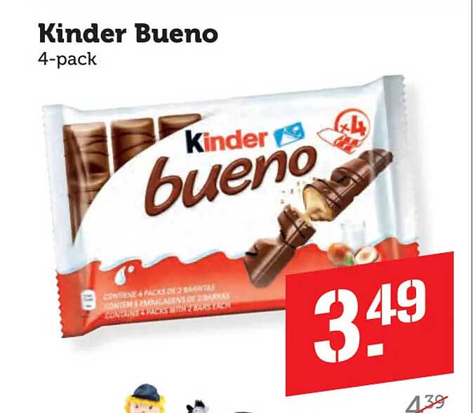 Kinder Bueno 4-pack