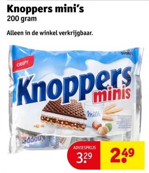 Knoppers mini's