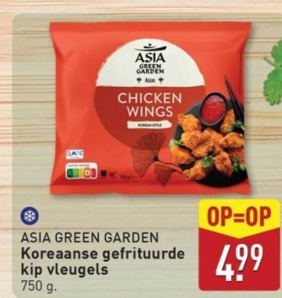 Koreaanse gefrituurde kip vleugels