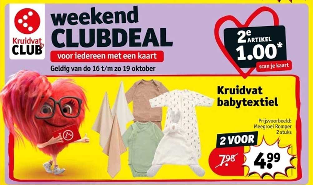 Kruidvat babytextiel