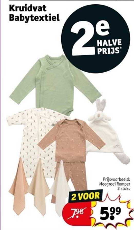 Kruidvat Babytextiel