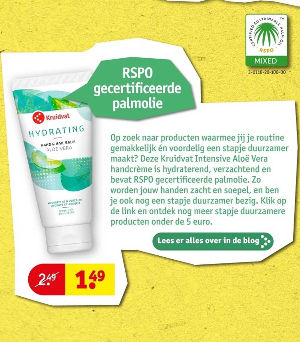 Kruidvat Intensive Aloë Vera Hand- & Nagelbalm