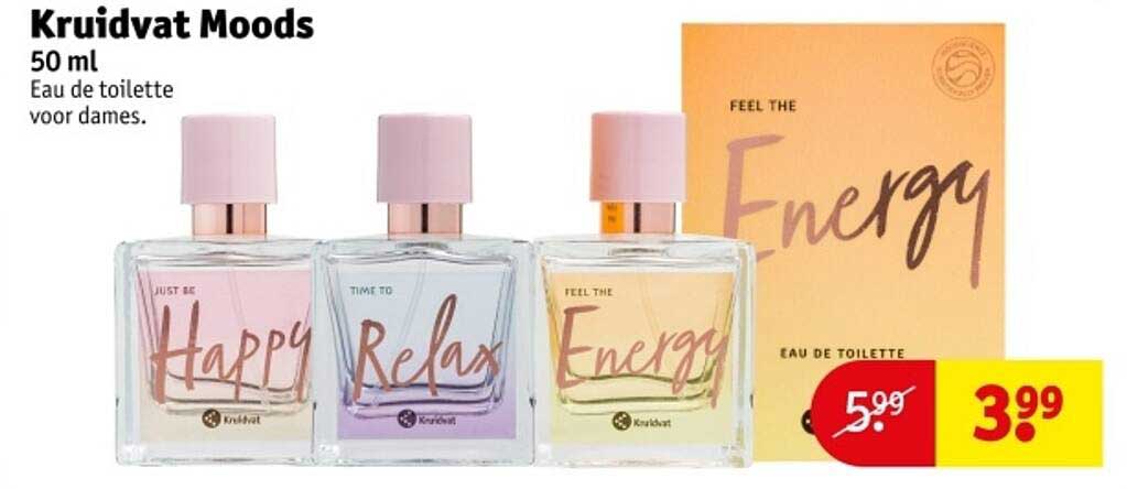 Kruidvat Moods 50 ml Eau de toilette voor dames