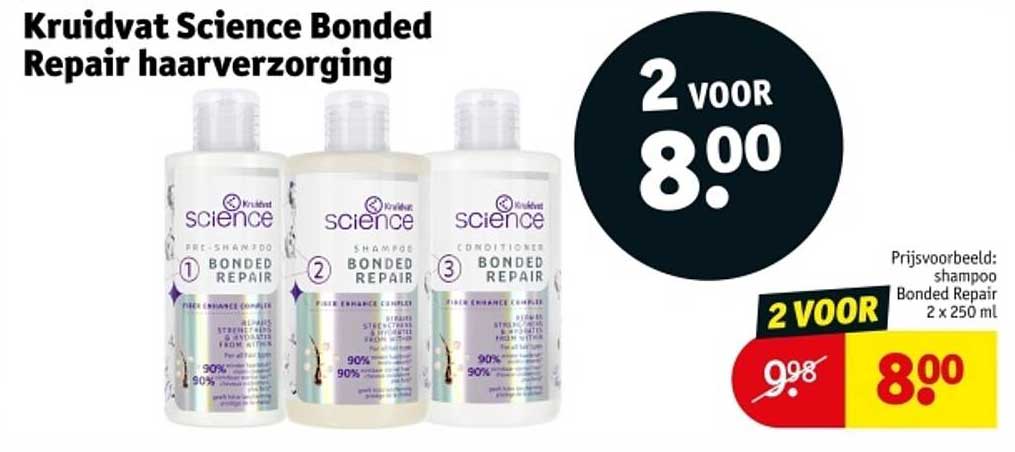 Kruidvat Science Bonded Repair haarverzorging