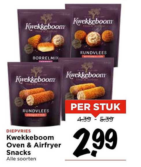 Kwekkeboom Oven & Airfryer Snacks