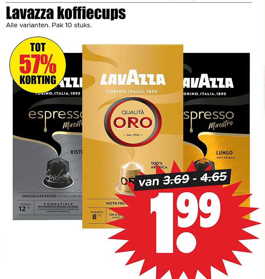 Lavazza koffiecups