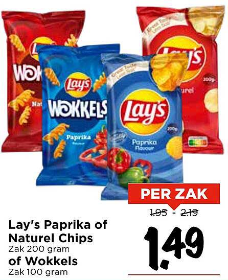 Lay's Paprika of Naturel Chips