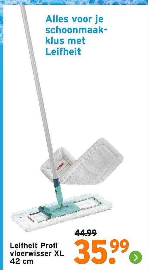 Leifheit Profi vloerwisser XL 42 cm