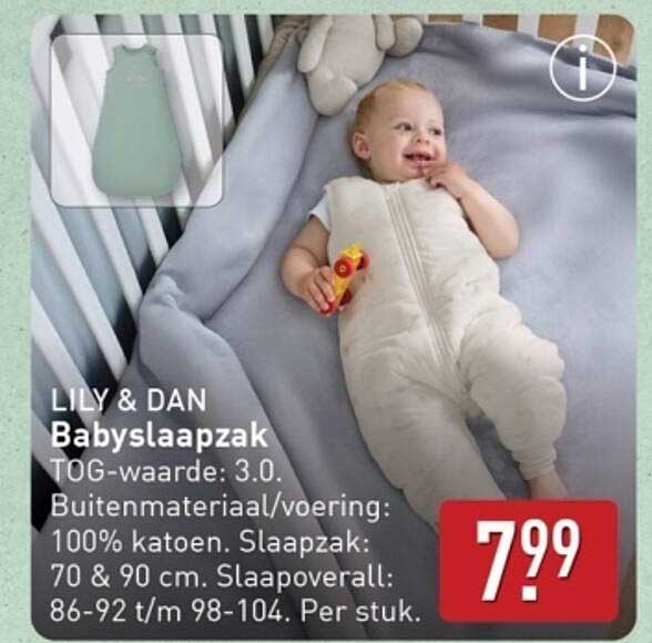 LILY & DAN Babyslaapzak
